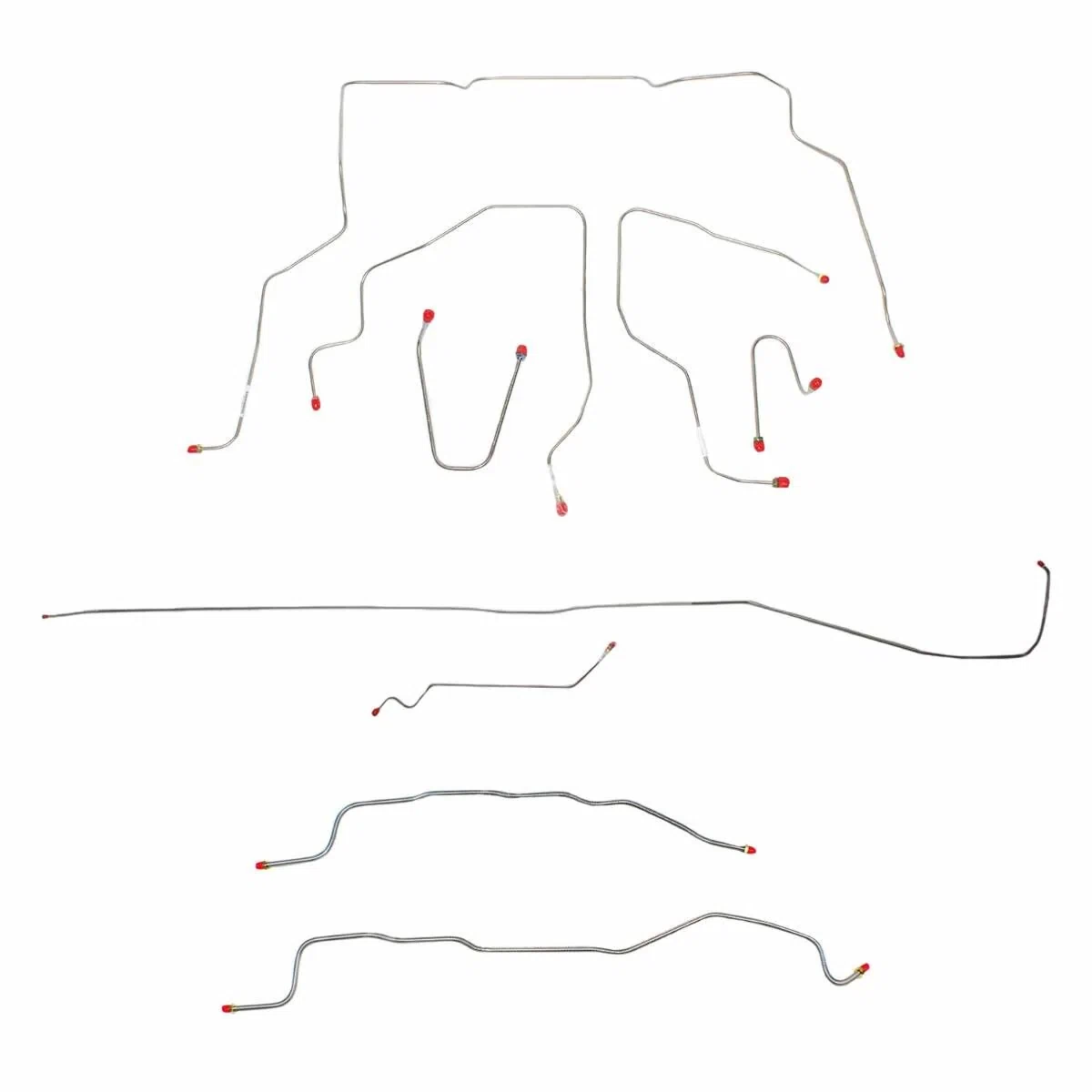 1995-99 Chevrolet Tahoe Complete Brake Line Kit 4 Door 4x4 Stainless CBK0339SS